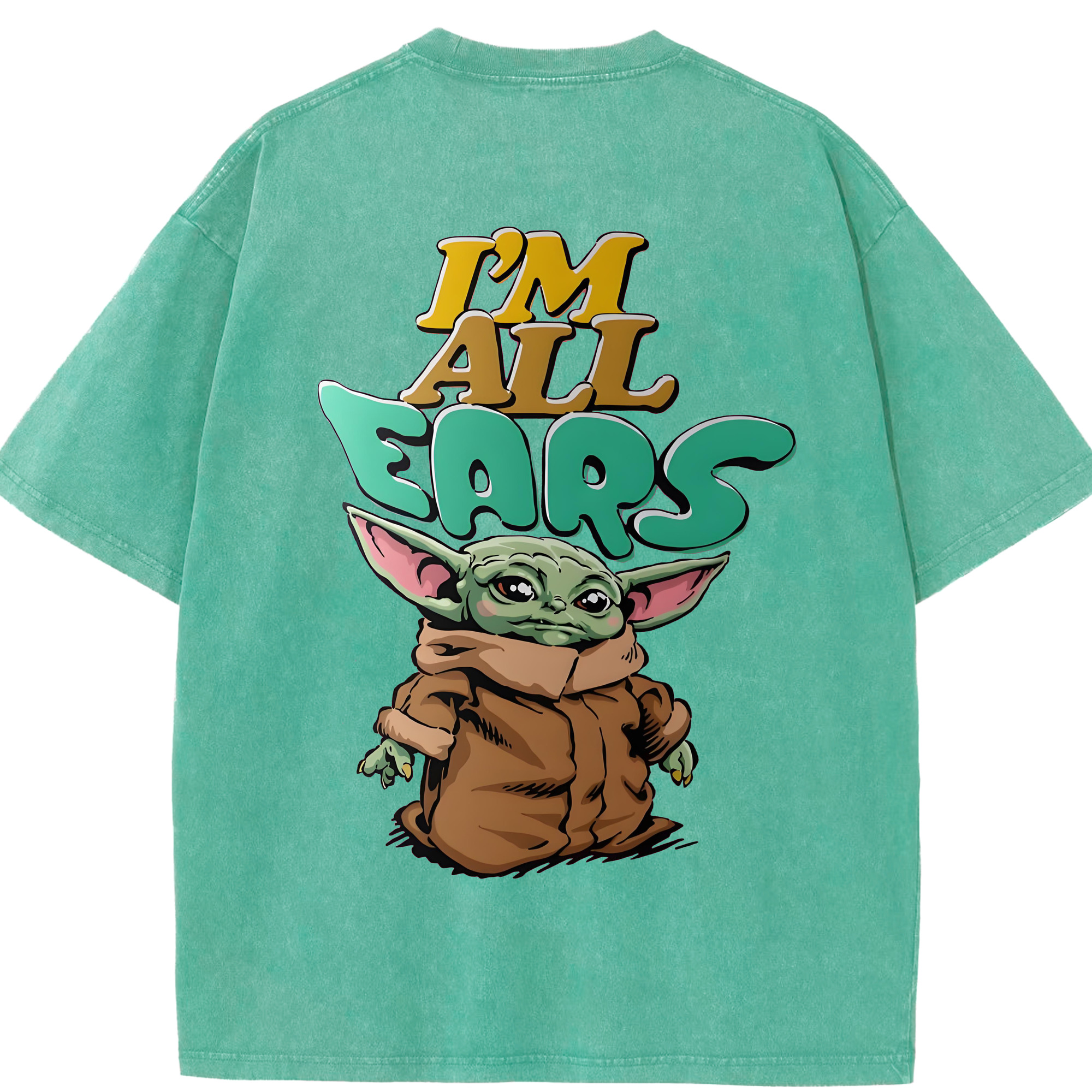 （画像用） スター・ウォーズ Star Wars 綿100% ヴィンテージ風 半袖Tシャツ（背面プリント）